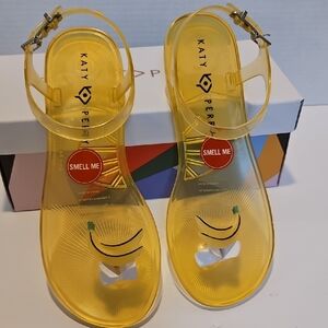 Katy Perry Collections Yellow Banana Sandals